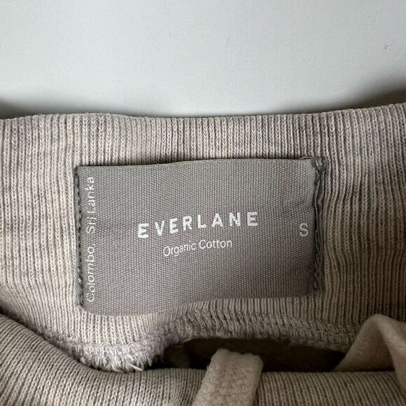 Everlane The Track Wide Leg Pant Light Gray Sweatpants Joggers women’s S - Picture 6 of 12